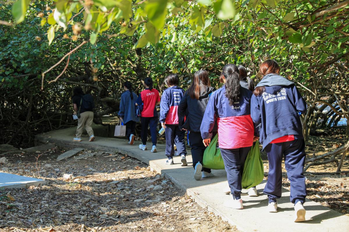 攀山涉水，投入戶外學習